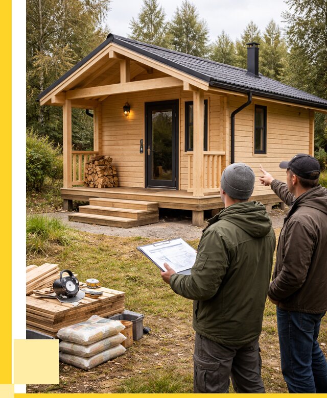 Каркасные бани под ключ в Великом Новгороде от 306900 р. | ЭриданВлк