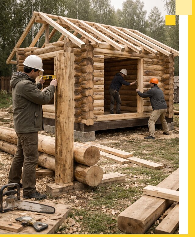 Строительство бань для дачи под ключ в Великом Новгороде с доставкой и монтажом