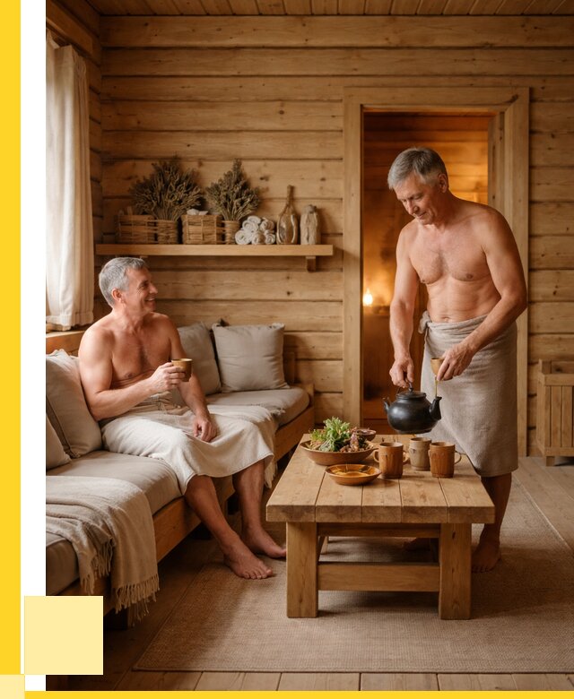 Бани с комнатой отдыха под ключ в Великом Новгороде от 460350 р. | ЭриданВлк