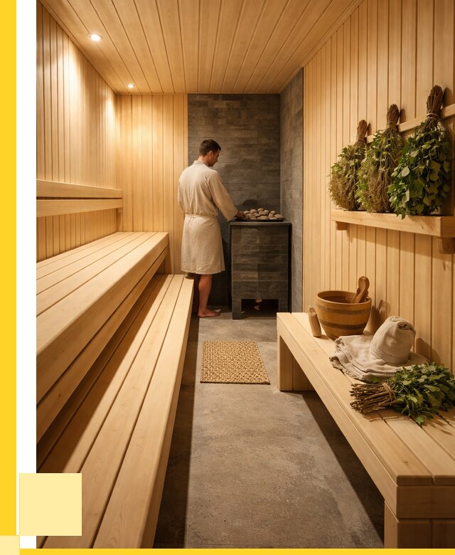 Отделка парной под ключ в Великом Новгороде от 358050 р. | ЭриданВлк