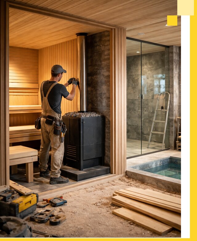 Полное строительство банных комплексов под ключ в Великом Новгороде