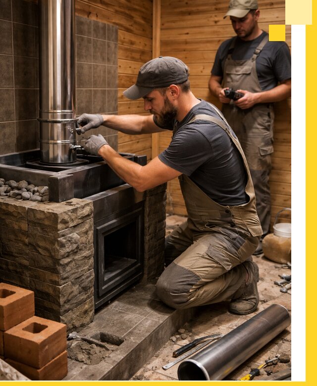 Изготовление и установка банных печей под ключ в Великом Новгороде