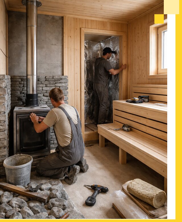 Строительство и изготовление бань под ключ в Великом Новгороде