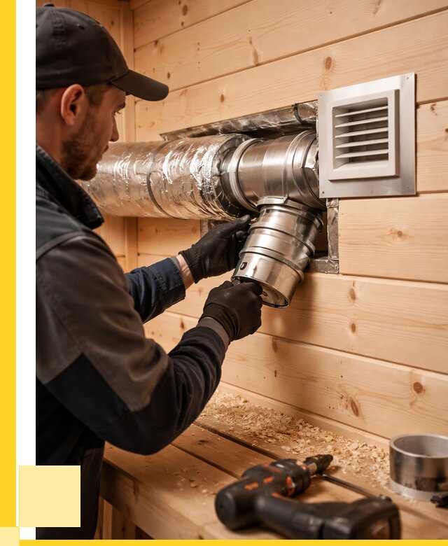 Монтаж вентиляции бани в Великом Новгороде от 12276 р. | ЭриданВлк