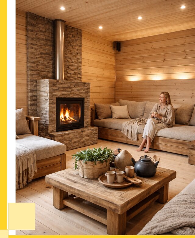 Проект бани с комнатой отдыха в Великом Новгороде от 35805 р. | ЭриданВлк