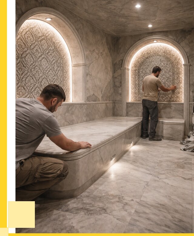 Турецкие бани под ключ в Великом Новгороде от 255750 р. | ЭриданВлк