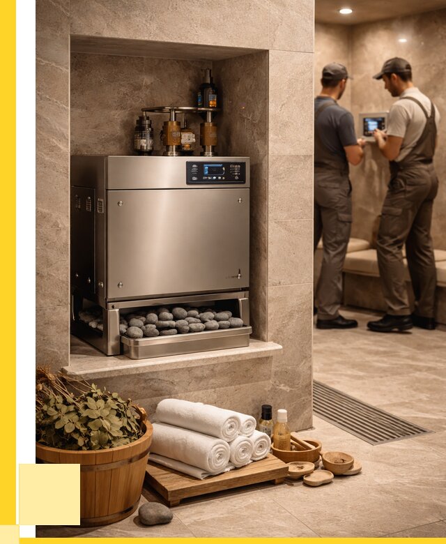 Парогенераторы для хамама в Великом Новгороде от 76725 р. | ЭриданВлк