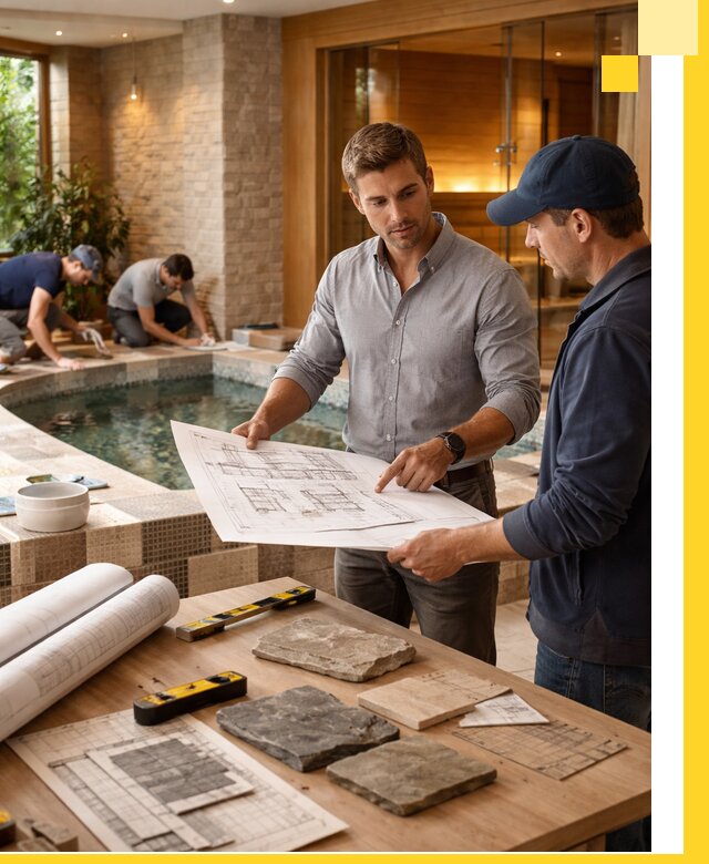 Проектирование SPA зон под ключ в Великом Новгороде с инженерией